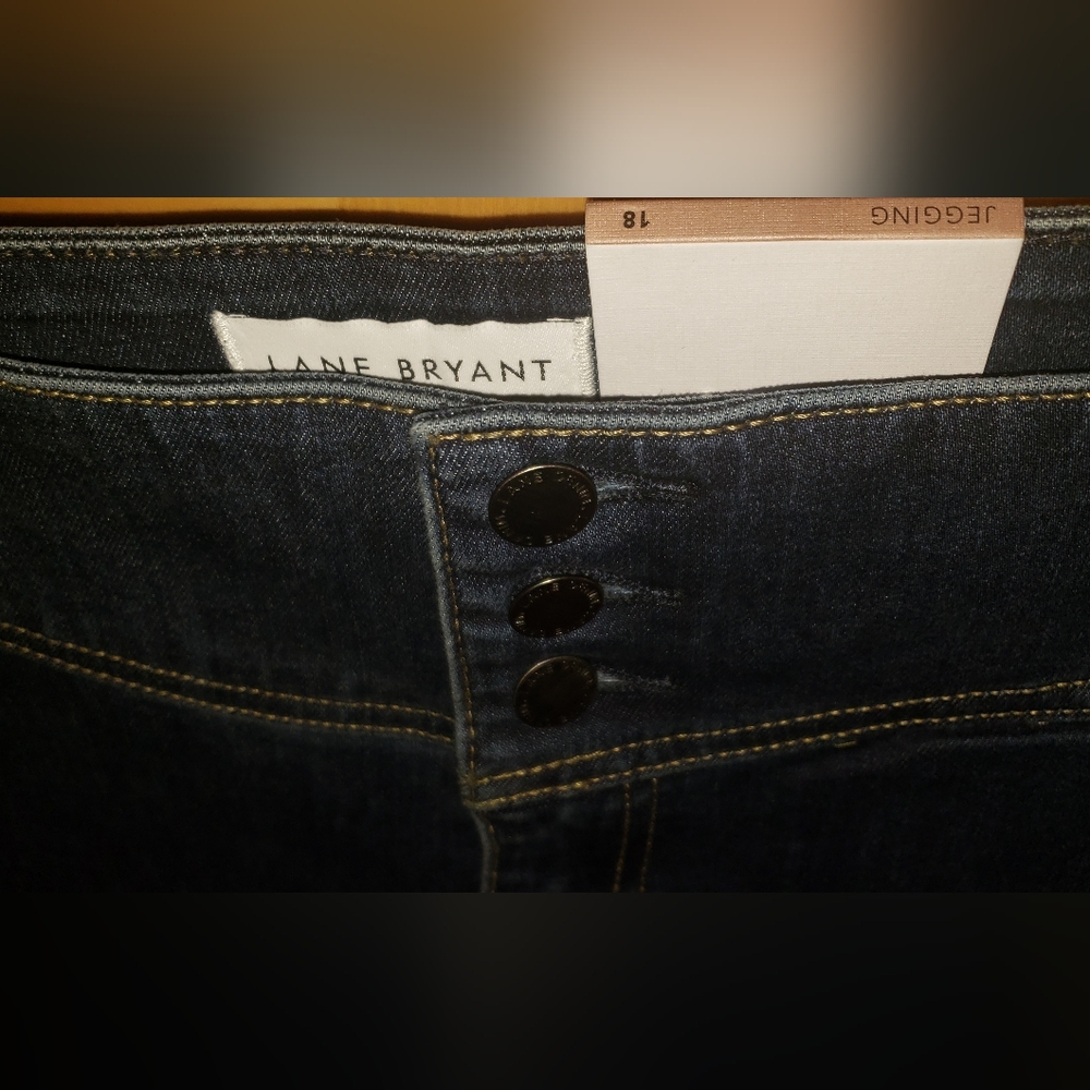 High Rise Denim Jeggings - Picture 5 of 8